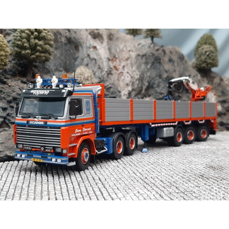 Tekno Scania 143 H 400 topline 6x2 Jan Serné