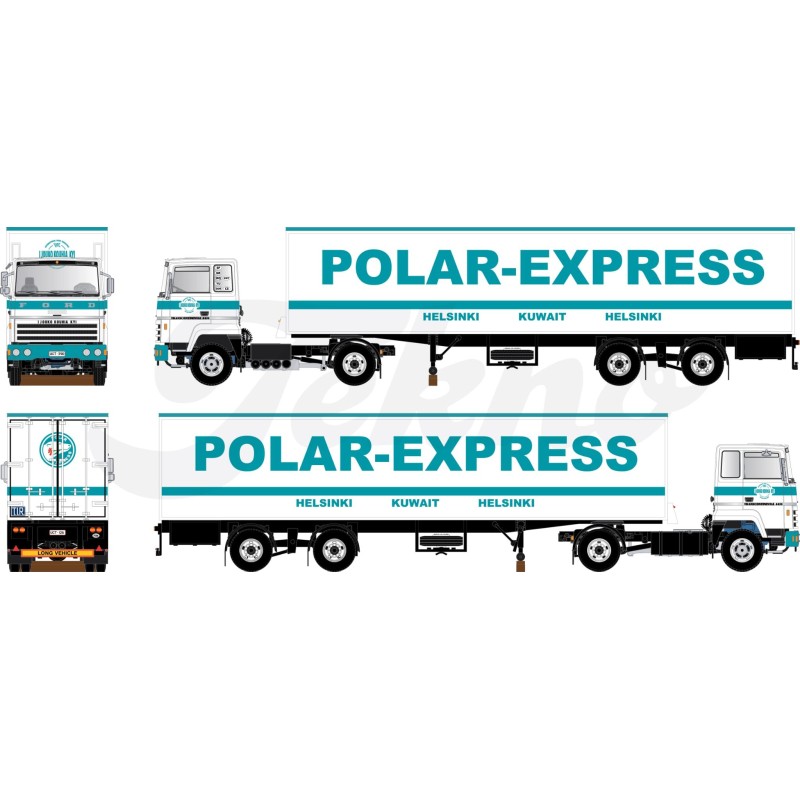 Tekno Ford Transcontinental Polar Express