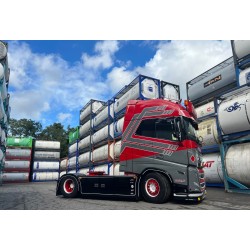 Tekno set van 2x Volvo FH5 globetrotter XL SL-logistics