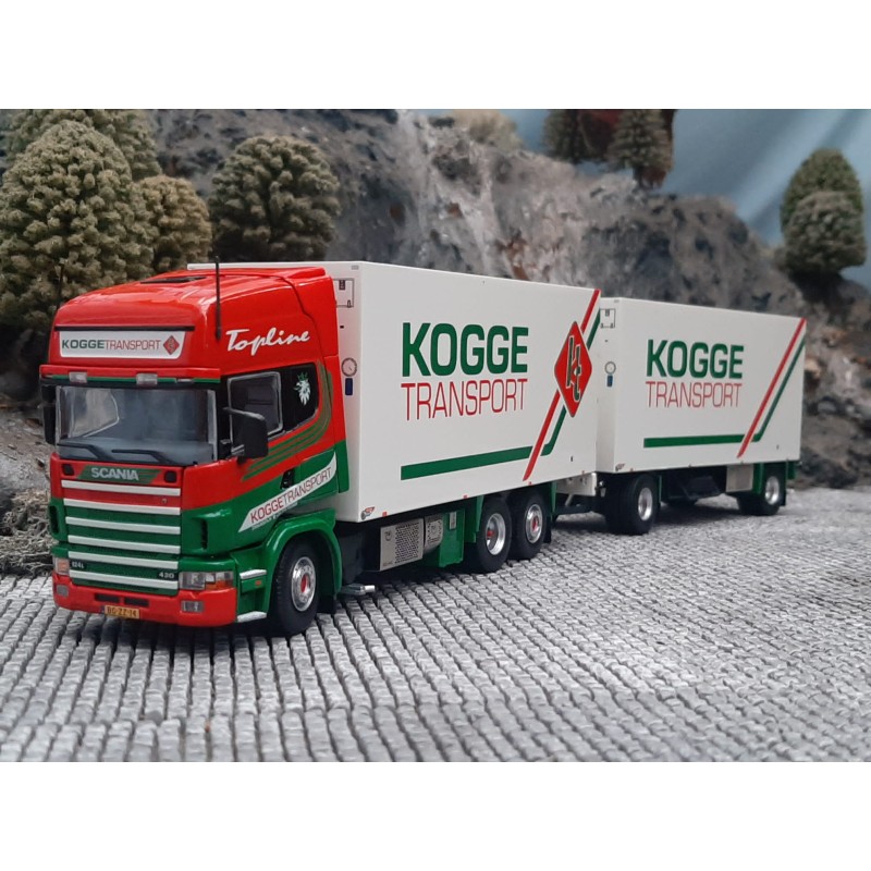 Tekno Scania 124 L 420 topline Kogge transport