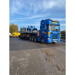 WSI SCANIA R Highline CR20H 8X4 Havator met dieplader