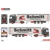 WSI DAF XG+ 4X2 Schmitt met Huifoplegger