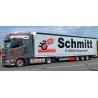 WSI DAF XG+ 4X2 Schmitt met Huifoplegger