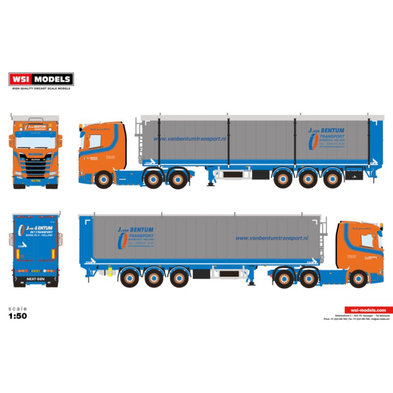 WSI SCANIA S NORMAL CS20N 6X2 J.VAN BENTUM