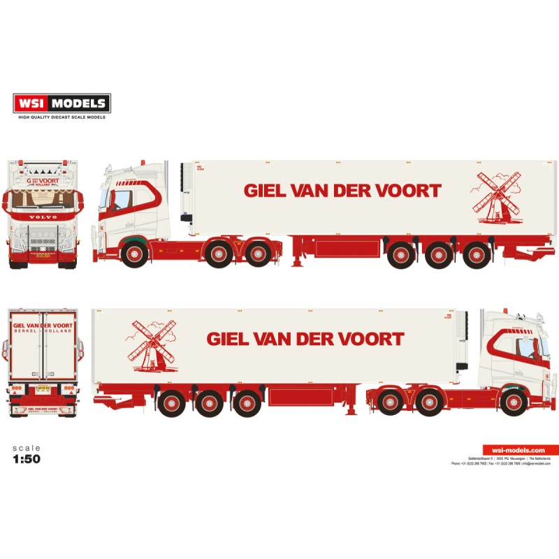 WSI VOLVO FH4 GLOBETROTTER 6X2 GIEL VAN DER VOORT