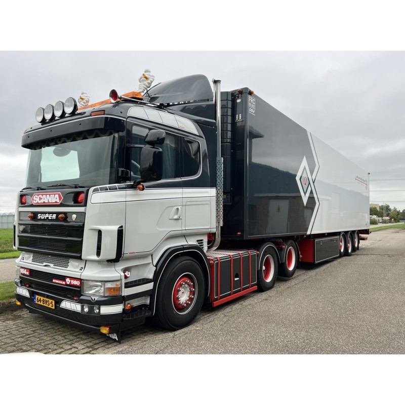Tekno Scania 4-serie sleepas J.Q. van der Meer