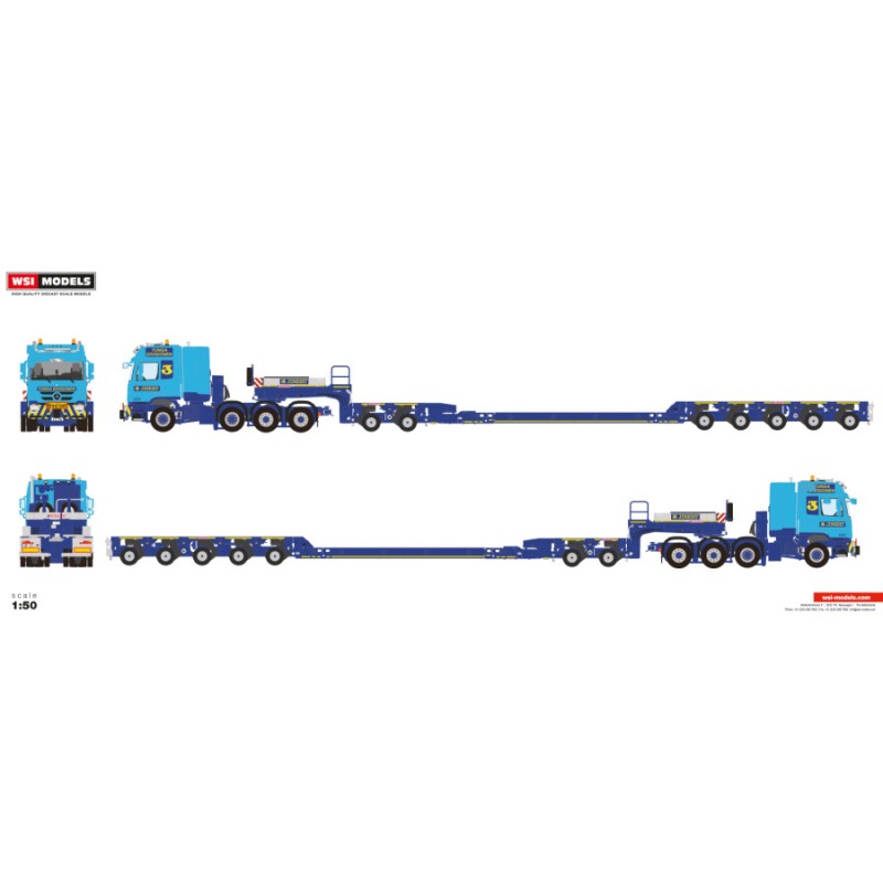 WSI MERCEDES-BENZ ACTROS MP3 L 8X6 JINERT