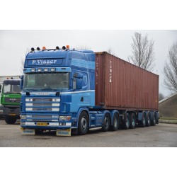 Tekno Scania 164-580 6x2 Topline P. Visser