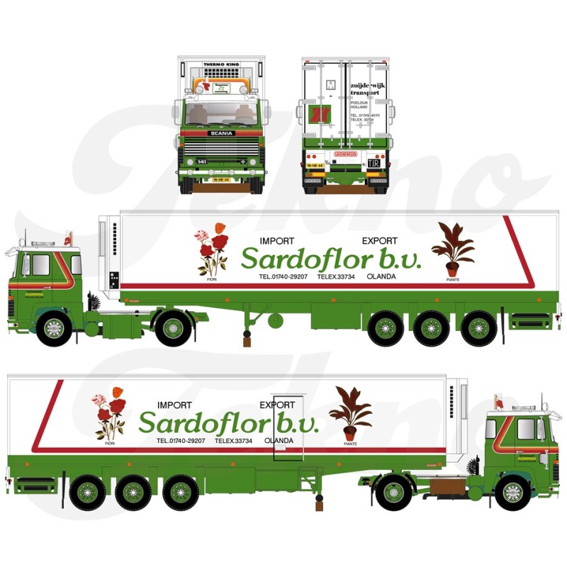 Tekno Scania 141 Zuijderwijk Sardofloor