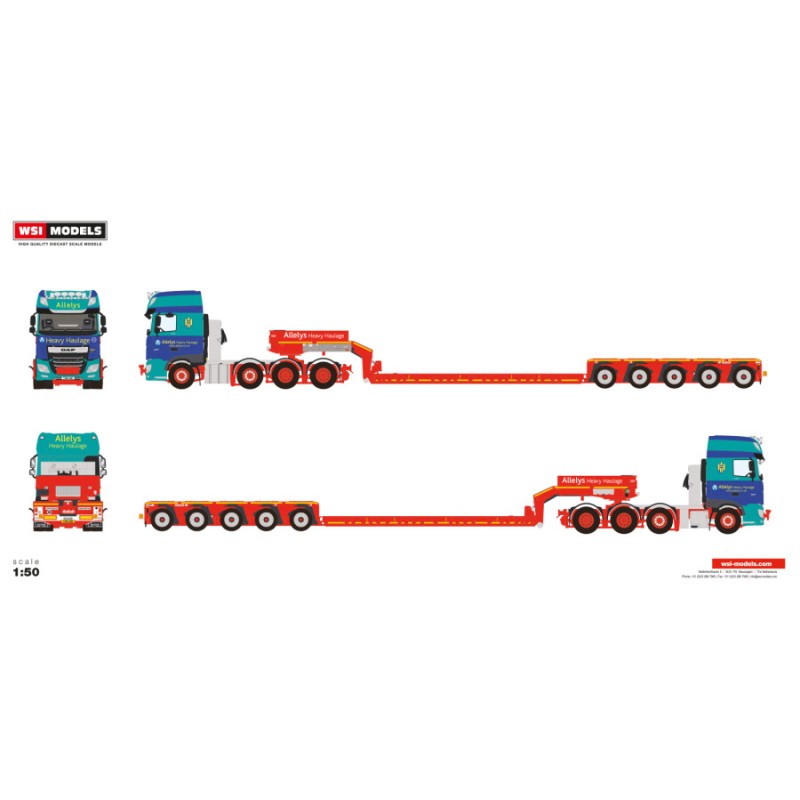 WSI DAF XF SUPER SPACE CAB ALLELYS