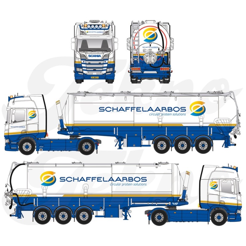 Tekno Scania NGR 4x2 highline Schaffelaarsbos