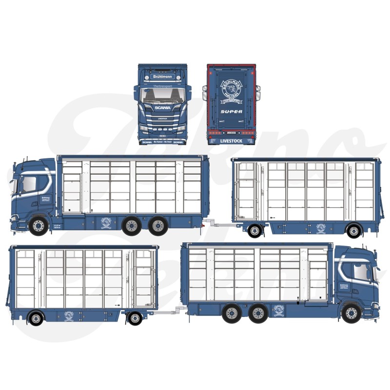 Tekno Scania Next Gen S-serie Highline Brühlmann