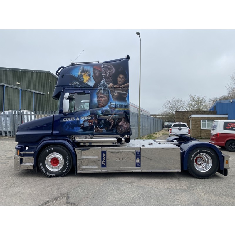 Camion Miniature Tekno 88243 Scania Torpedo Topline 4x2 - Échelle 1:50 - Neuf