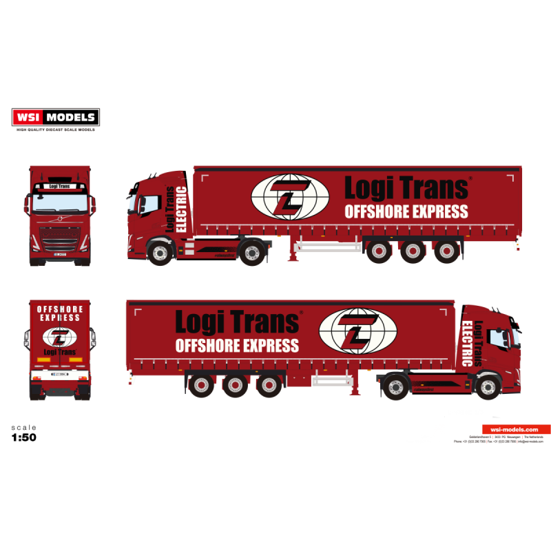 WSI VOLVO FH5 GLOBETROTTER LOGI TRANS