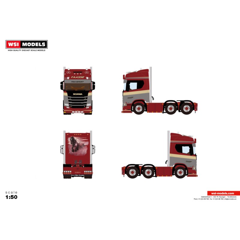 WSI SCANIA R HIGHLINE FAASSE TRANSPORT