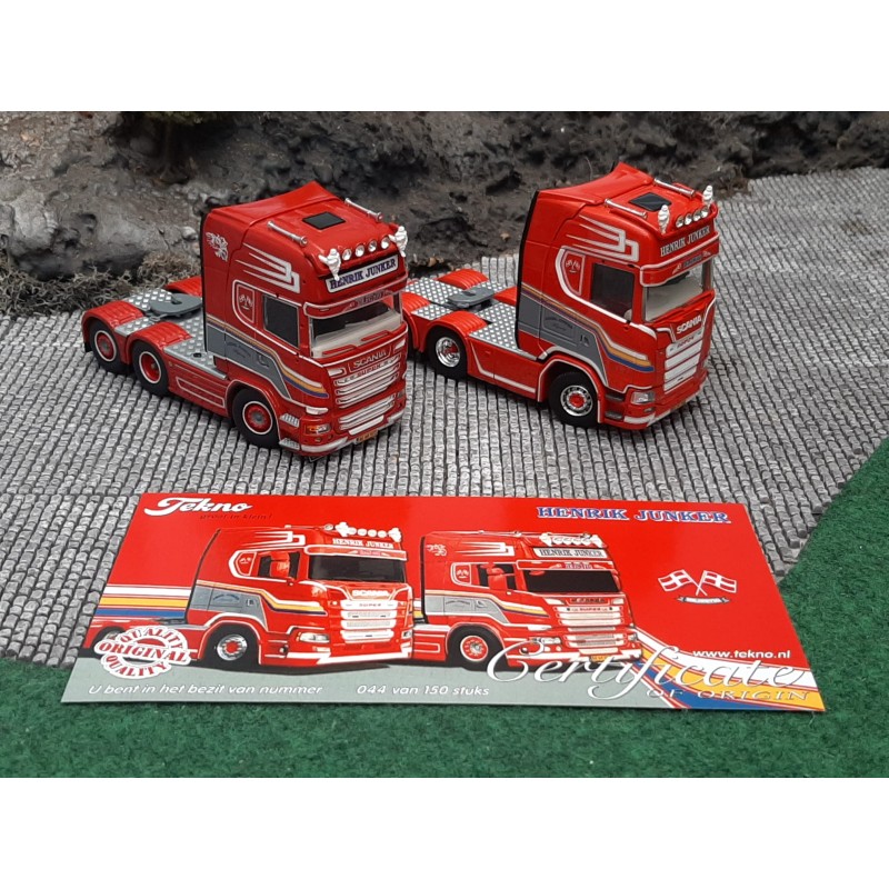 Tekno Scania set ( R560 Topline & S730 Highline ) Henrik Junker