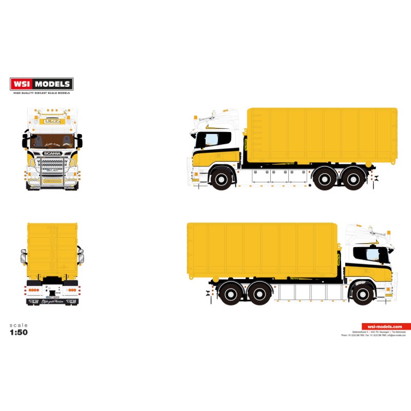 WSI SCANIA R6 HIGHLINE Lenz Gerüstbau