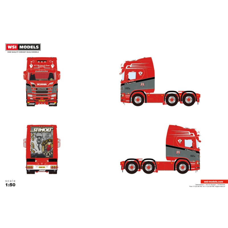 WSI SCANIA R HIGHLINE N.C. Christensen & Sonner