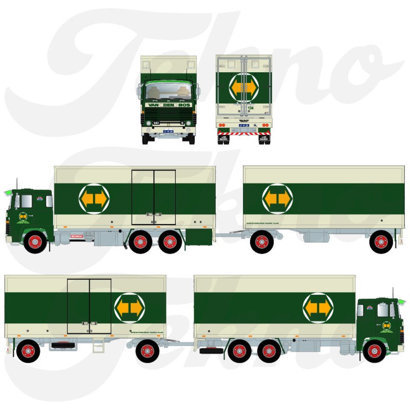 Tekno Scania 141 van den Bos