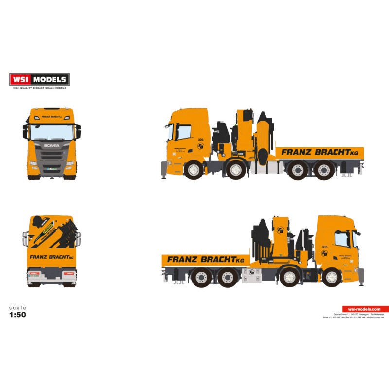 WSI SCANIA R HIGHLINE CR20H  Franz Bracht KG