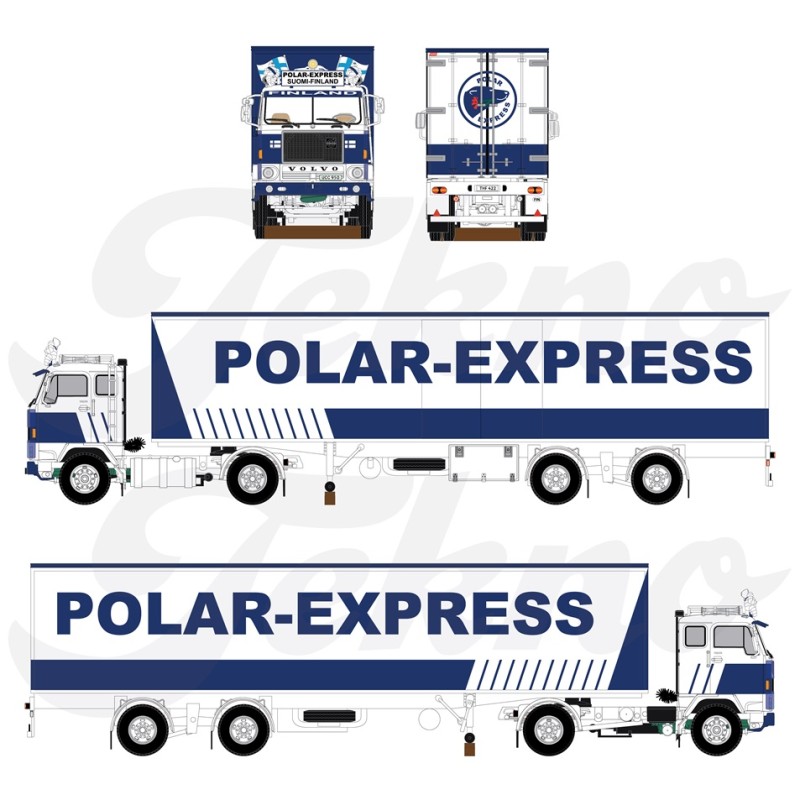 Tekno Volvo F88 Polar Express
