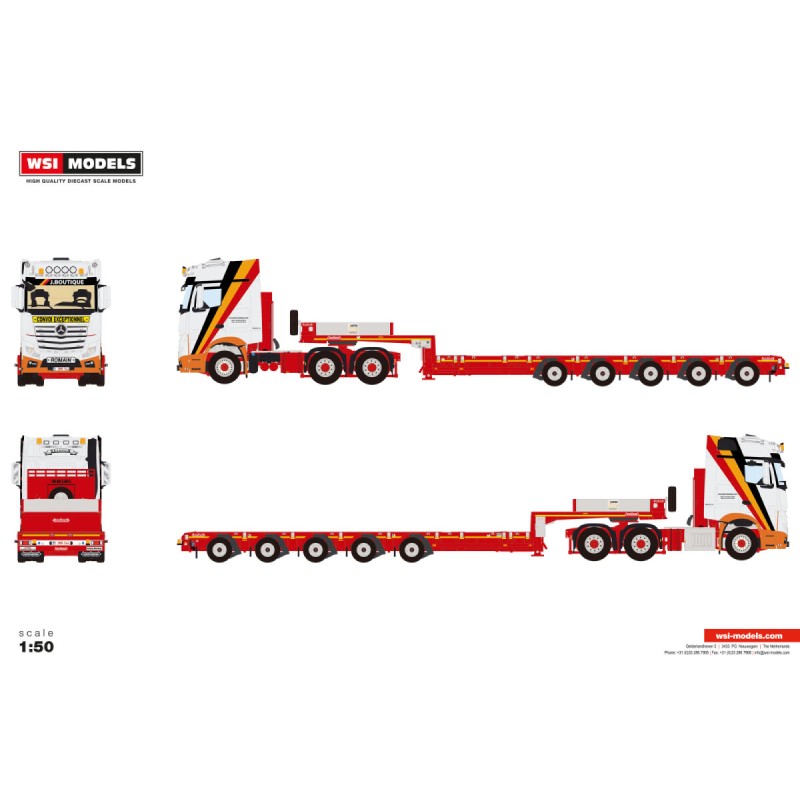 WSI MERCEDES-BENZ ACTROS BIG SPACE J. Boutique s.a.