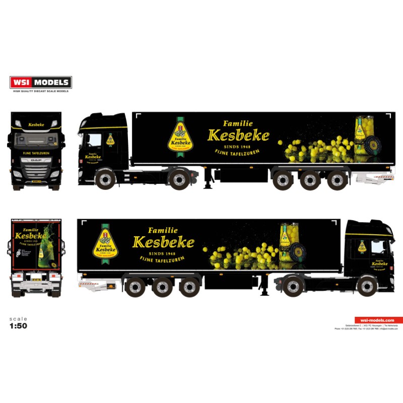 WSI DAF XF SUPER SPACE CAB MY2017 4X2 Kesbeke