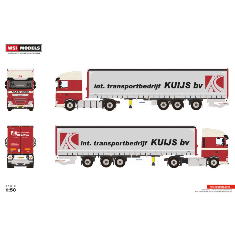 WSI DAF XF SPACE CAB MY2017 Kuijs