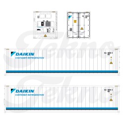 Tekno 40ft. reefer container Daikin