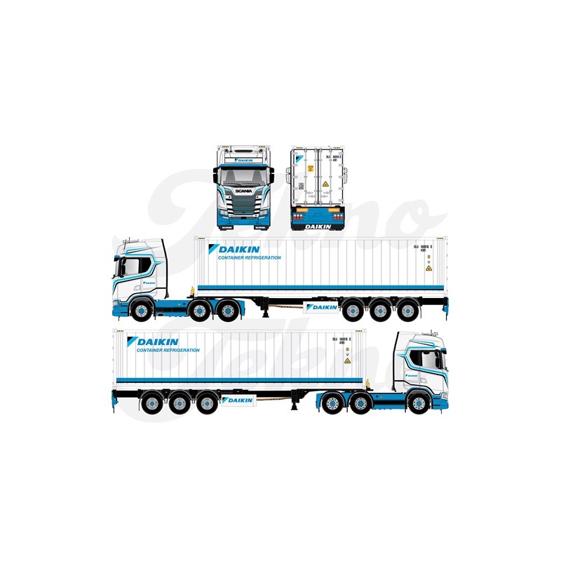 Tekno Scania NGS 6x2 trekker Daikin