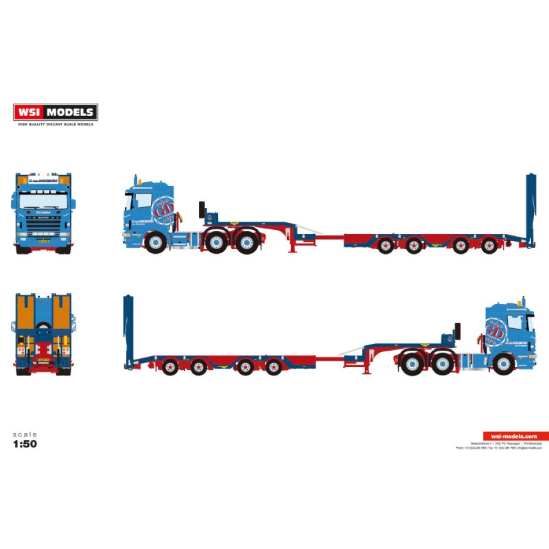 WSI SCANIA 4 SERIES FLAT ROOF 6X2 G. van Doesburg