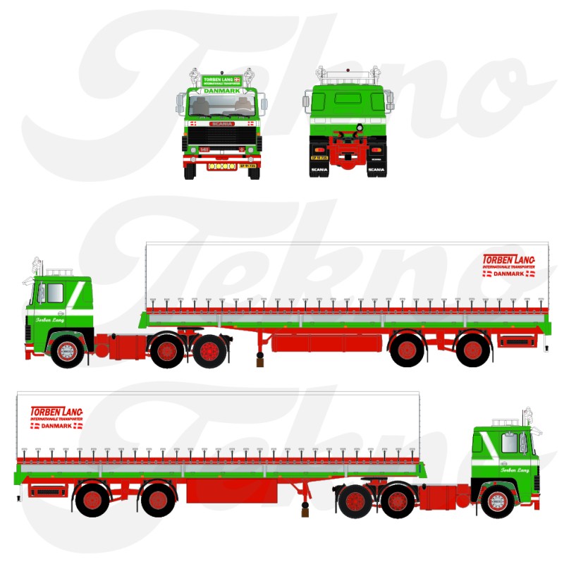 Tekno Scania 140 Torben Lang