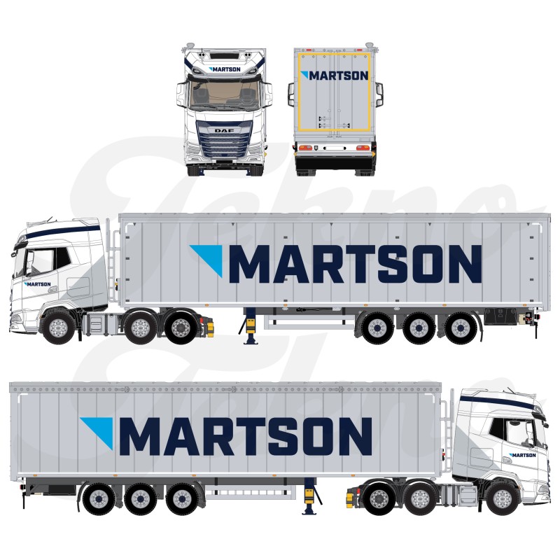 Tekno DAF XG+ 6x2 Martson