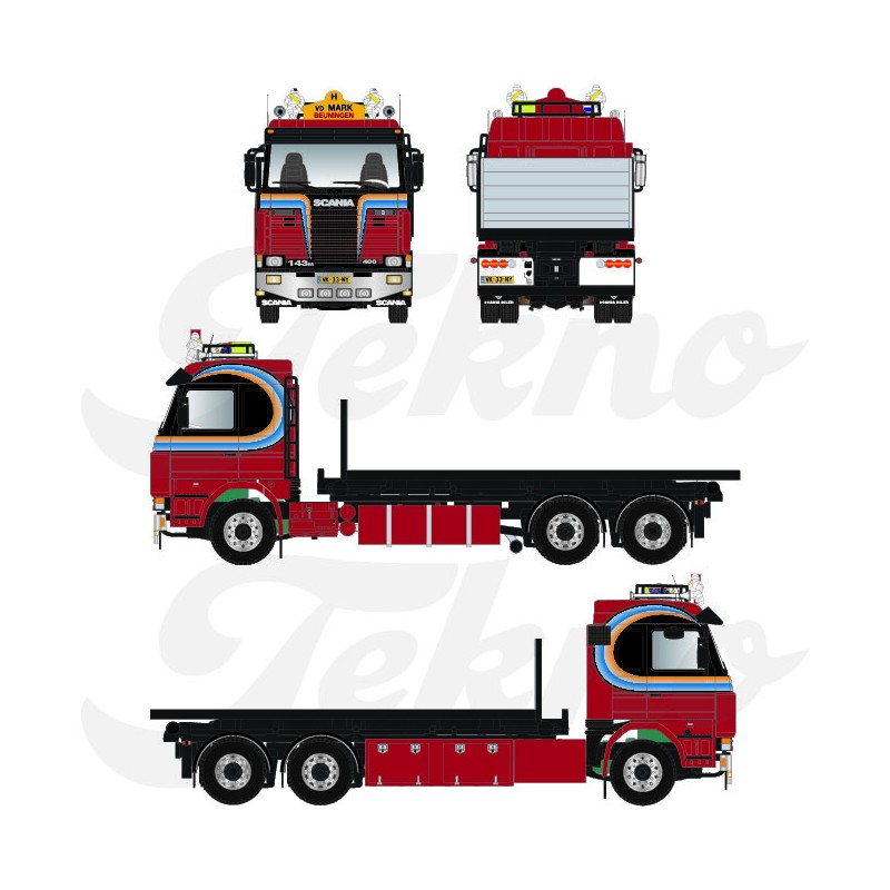 Tekno Scania 143 Topline Patrick van der Mark