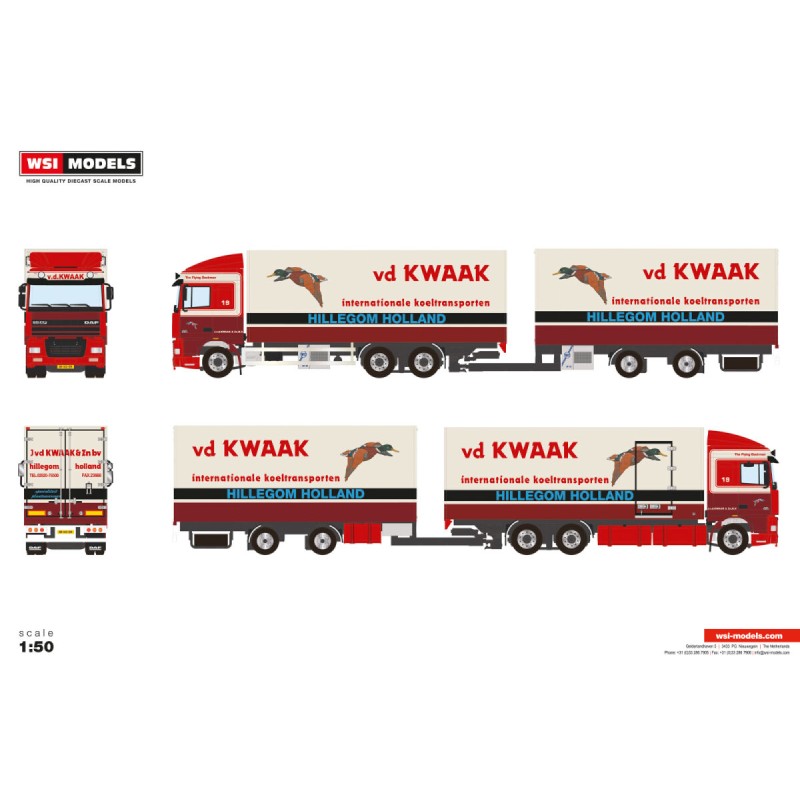 WSI DAF 95XF SPACE CAB Van Der Kwaak