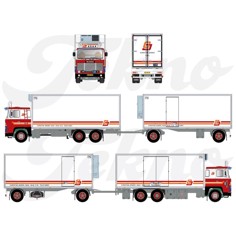 Tekno Scania 141 CJ Transport