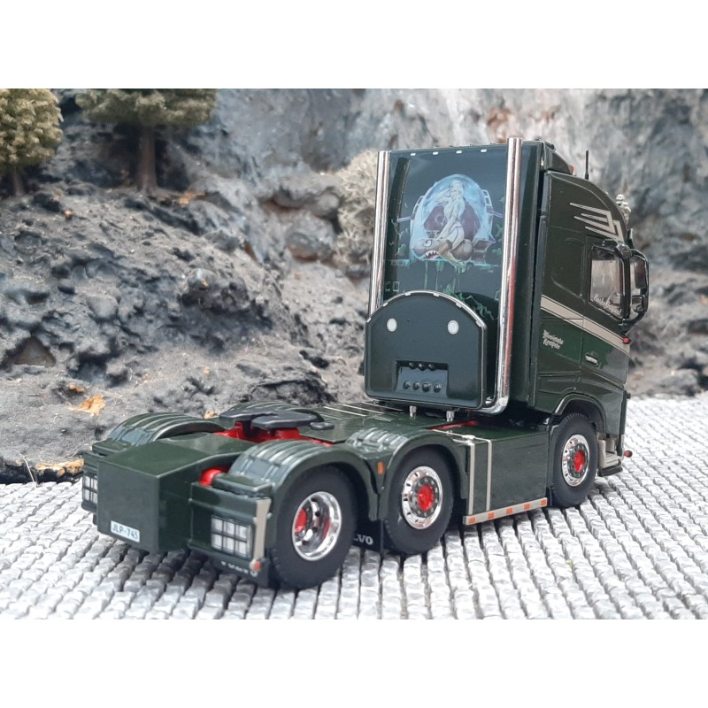 TEKNO - CAMION porteur avec remorque frigo Volvo FH04 GL/XL aux