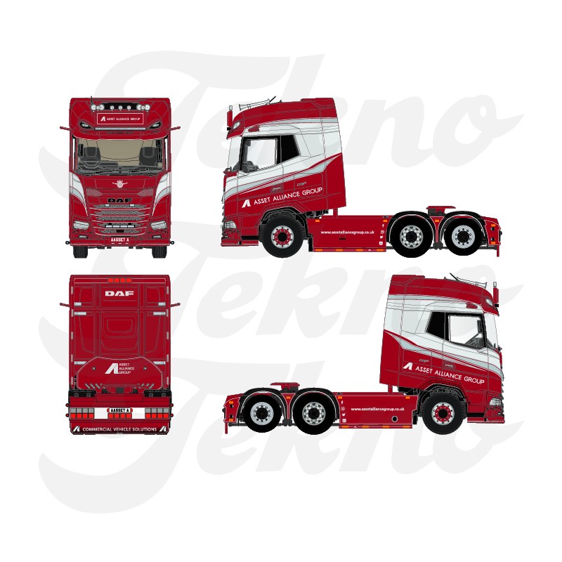 Tekno Daf XG+ 6x2 Asset Alliance Group