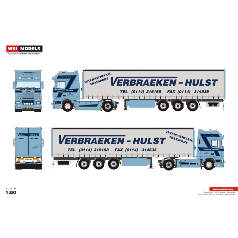 WSI DAF 95XF SUPER SPACE CAB Verbraeken