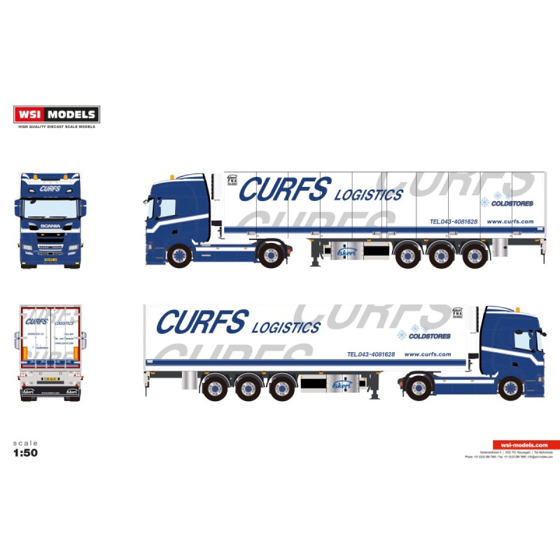 WSI SCANIA R HIGHLINE CR20H Curfs Transport
