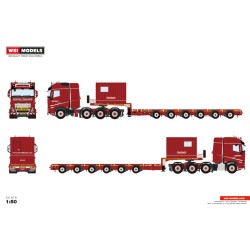 WSI Nooteboom Red Line VOLVO FH5 GLOBETROTTER