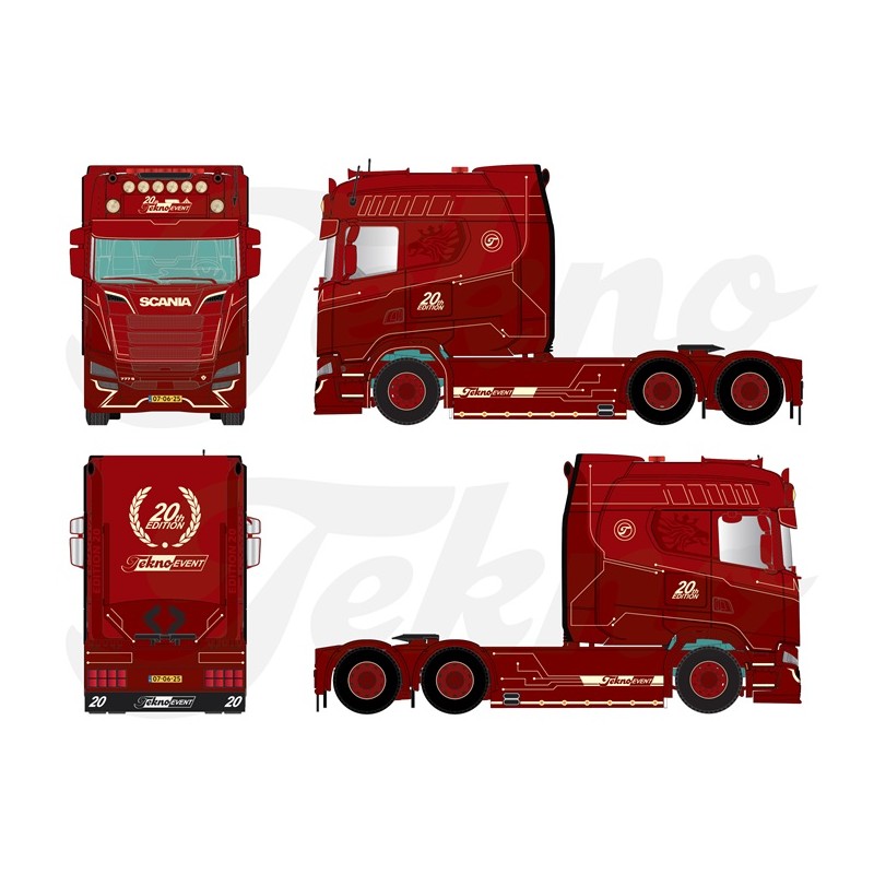 Tekno Scana Next Gen Longline 6x2 Tekno Event 2025