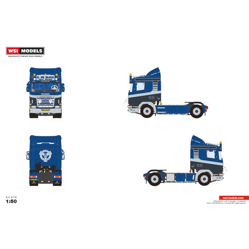 WSI SCANIA 4 SERIES FLAT ROOF  Roland de Block