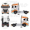 Tekno Iveco S-Way TIP Schwabentruck