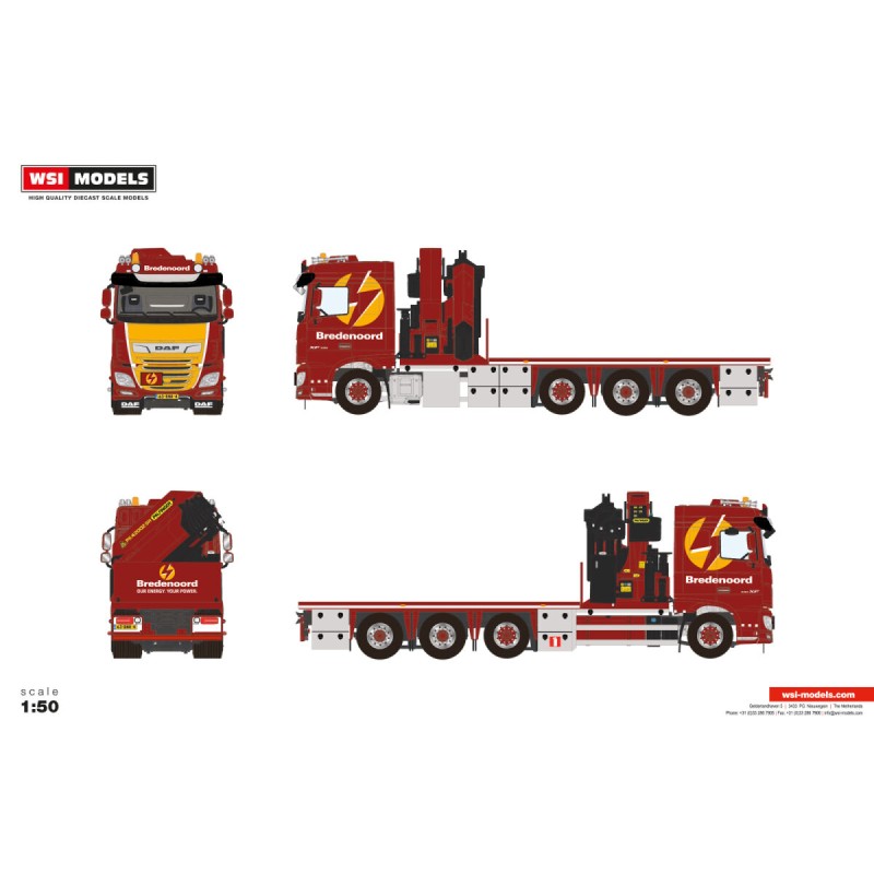 WSI DAF XF SPACE CAB MY2017 Bredenoord