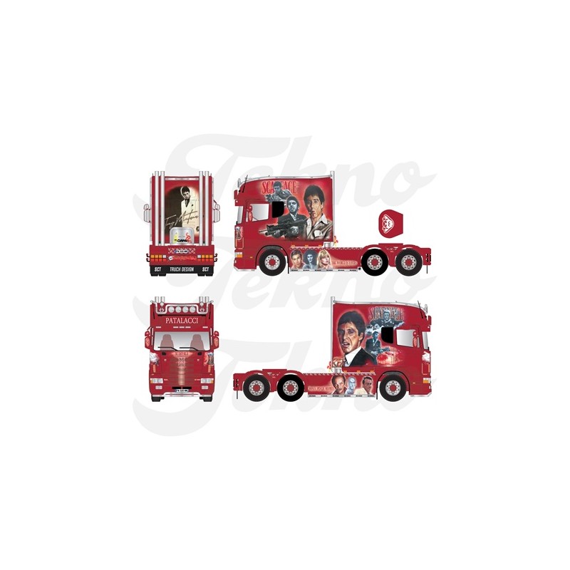 Tekno Scania 4-serie Longline Vandenbulcke - STH - Scarface