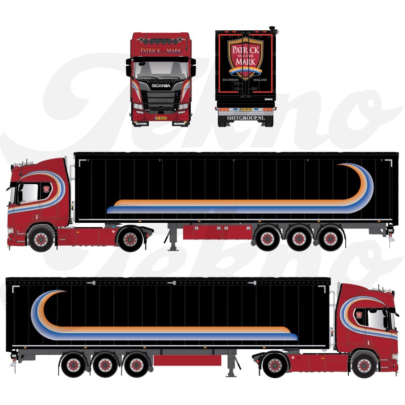 Tekno Scania NGR Highline Patrick van der Mark