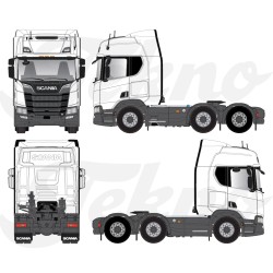 Tekno TB Scania NGR Highline 6x2