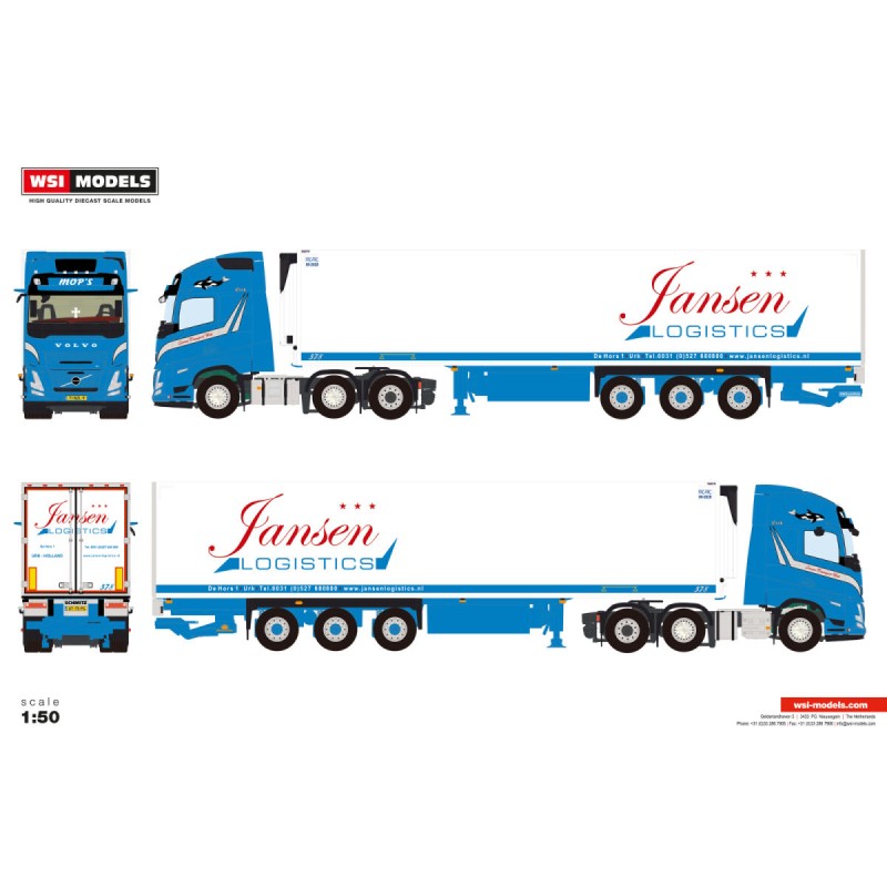 WSI VOLVO FH AERO GLOBETROTTER XL Jansen Urk
