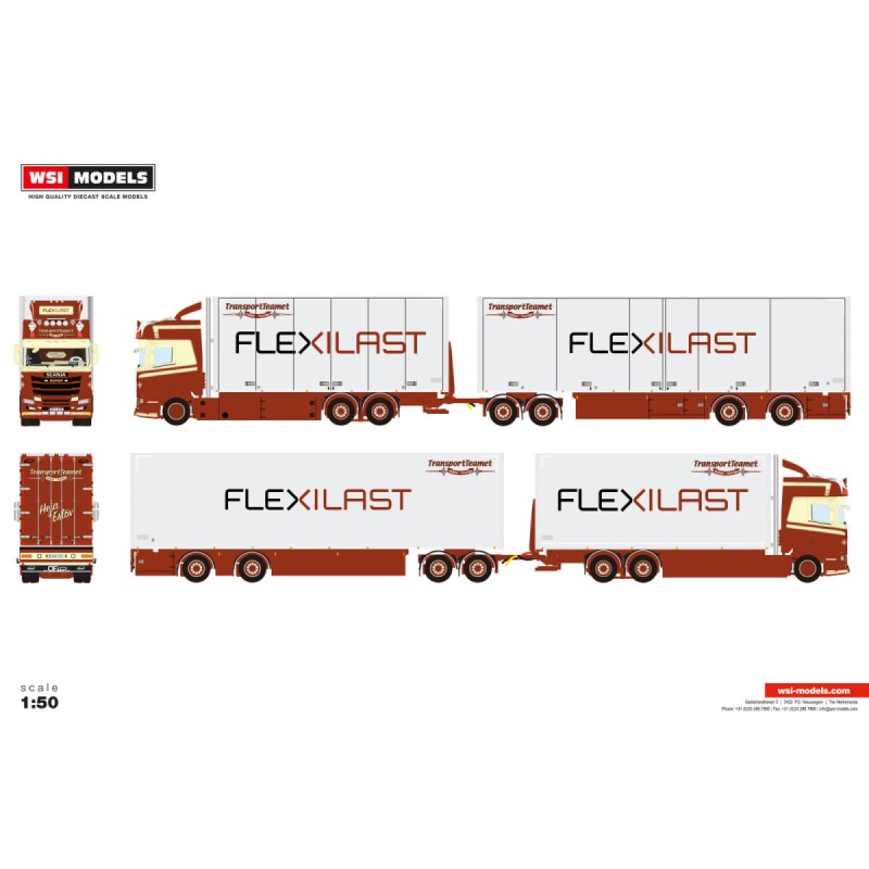 WSI SCANIA R HIGHLINE CR20H TransportTeamet (Flexilast)
